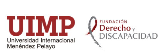 Logo de la Universidad Internacional Menéndez Pelayo y Fundación Derecho y Discapacidad