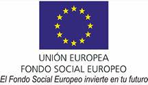 Logo Unión Europea. Fondo Social Europeo : 'El FSE invierte en tu futuro' 